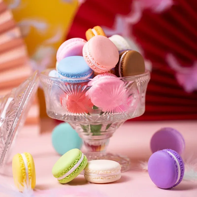 Wedding Cake Supply - Simulasi kue Macaron Model makanan penutup