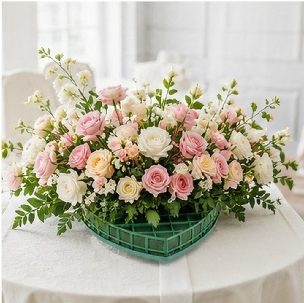 Wedding Supply Decor - 1 Set Bunga, Busa Bunga Berbentuk