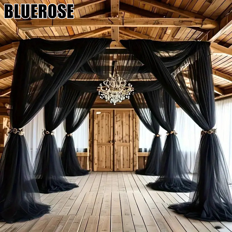Wedding Backdrop Curtain - Kain Dekorasi Latar Belakang untuk Lengkungan