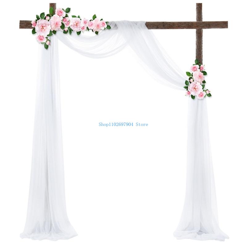 N7YF Tirai Gapura Dekorasi Aca - Wedding Backdrop Curtain ulasan dan harga