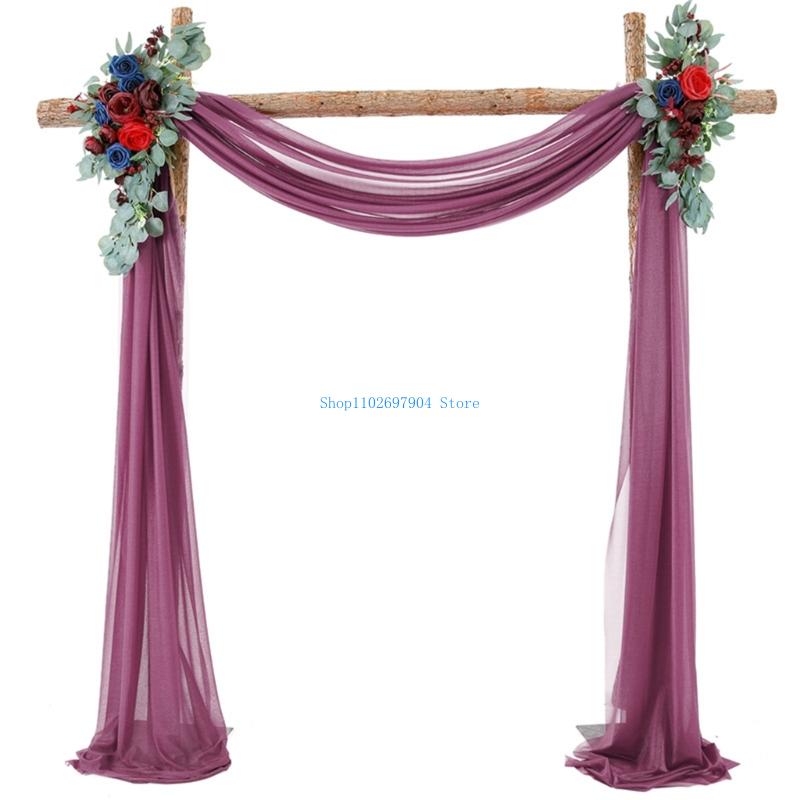 N7YF Tirai Gapura Dekorasi Aca - Wedding Backdrop Curtain ulasan dan harga