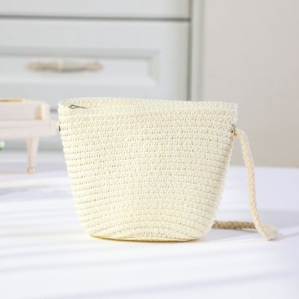 Tas Jerami Bunga Anyaman Tanga - Flower Girl Basket ulasan dan harga
