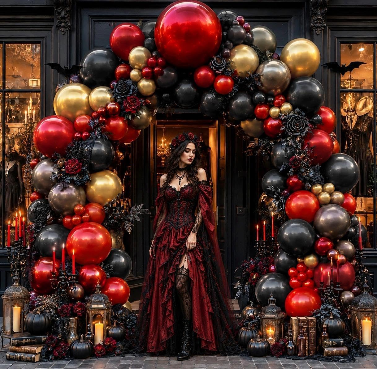 Kit Dekorasi Balon Halloween,  - Wedding Balloon Arch ulasan dan harga