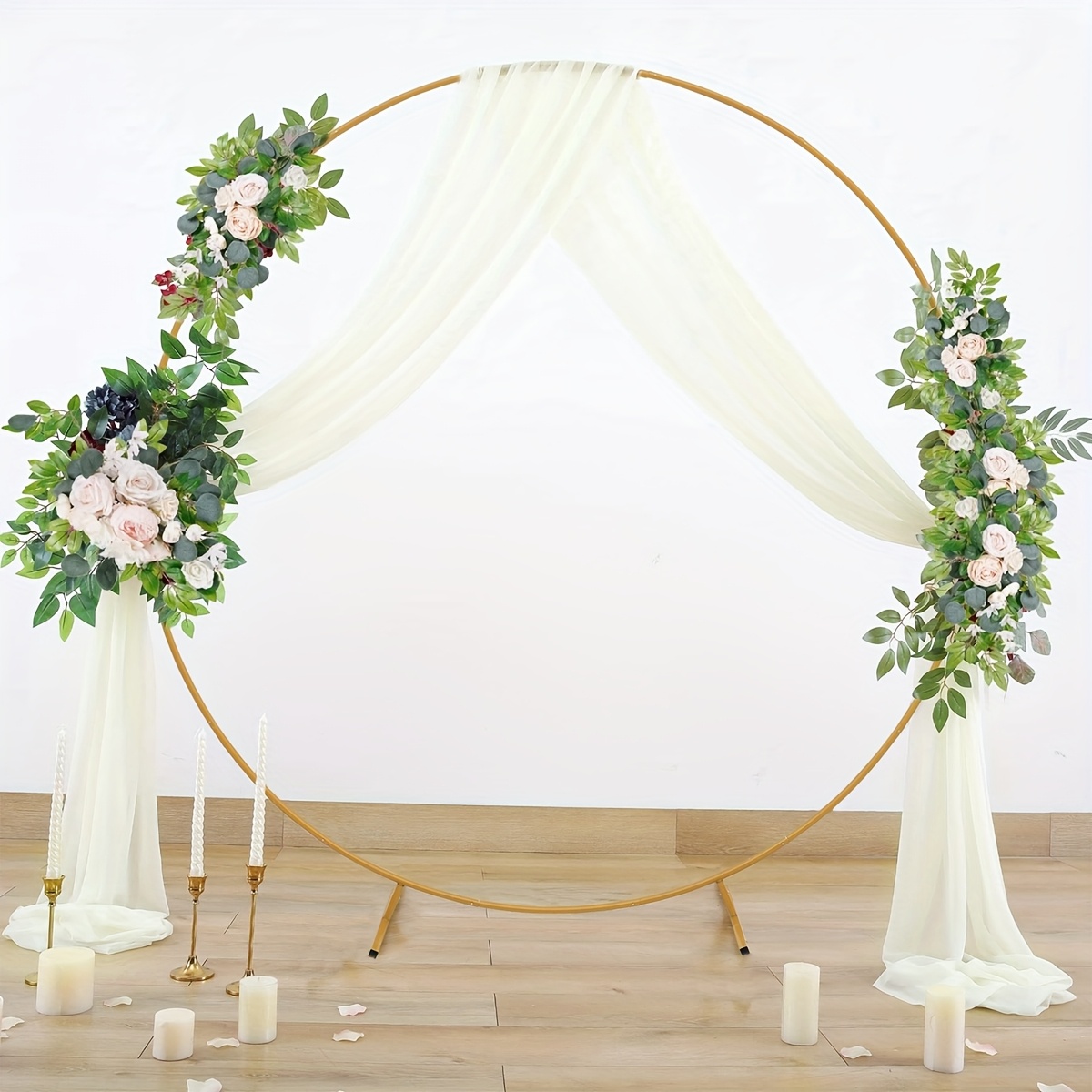 5.9-6.6-7FT Logam Melingkar Ba - Wedding Balloon Arch ulasan dan harga