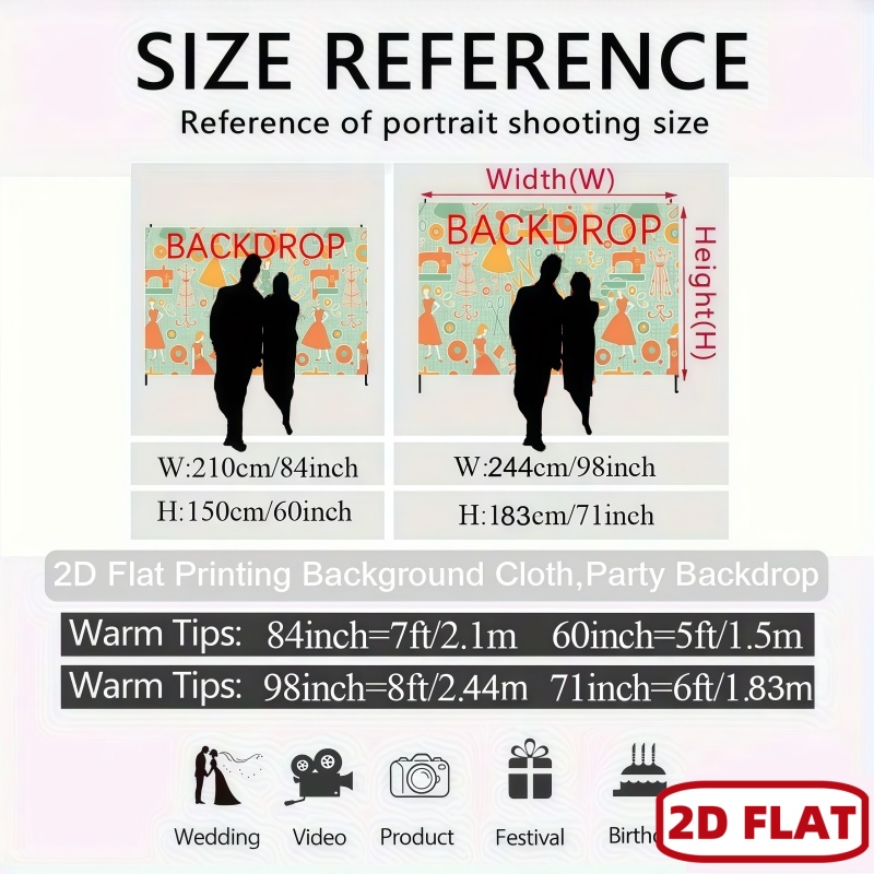 Tirai Payet Emas 2D Latar Bela - Wedding Backdrop Curtain ulasan dan harga