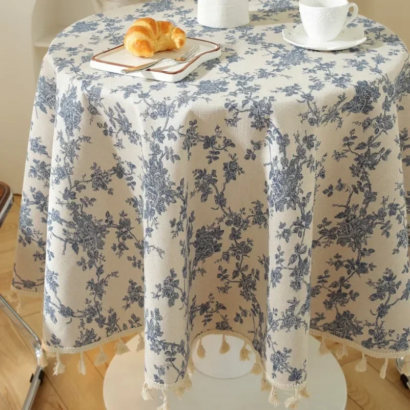 Taplak meja katun Linen bunga  - Wedding Ceremony Supply ulasan dan harga