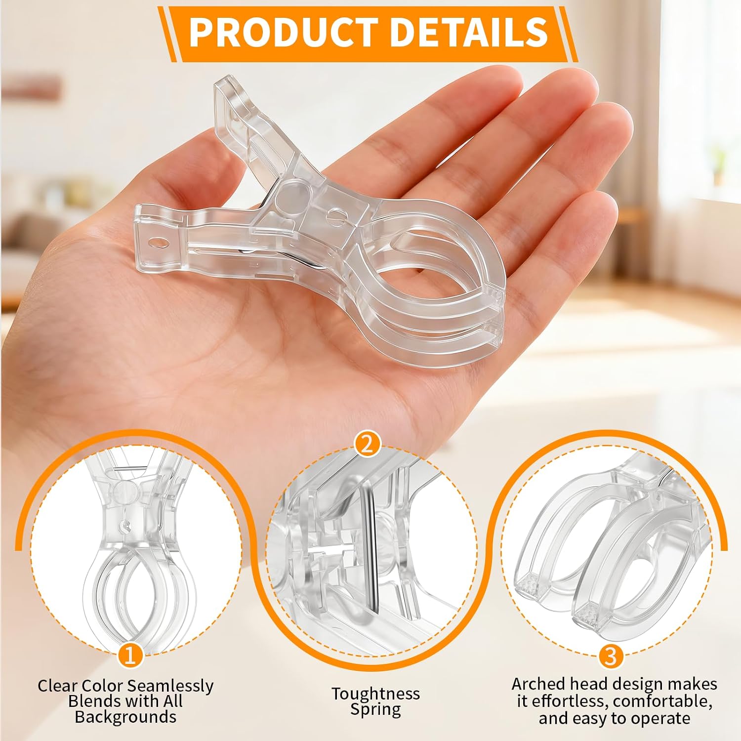 Muitcdo 10 Buah Klip Lengkung  - Wedding Solution ulasan dan harga