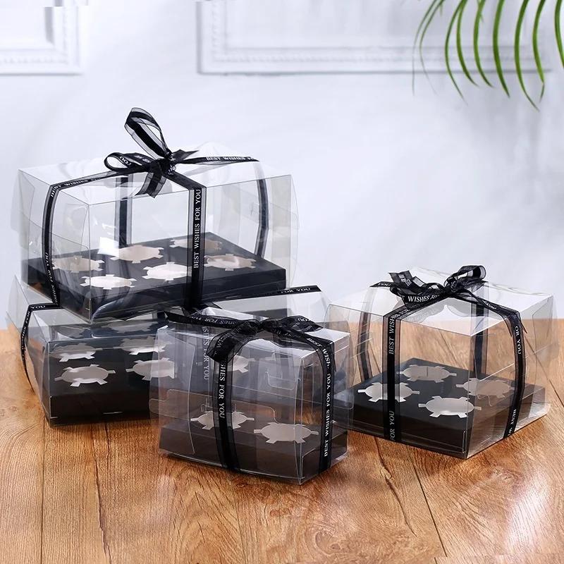 Kotak Kemasan Kue PET Transpar - Wedding Cake Supply ulasan dan harga