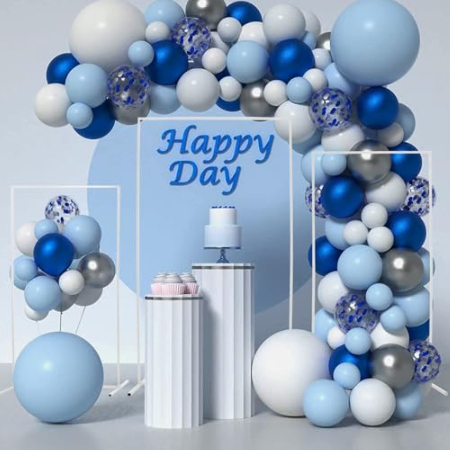 Set 3 Rak Latar Belakang Lengk - Wedding Balloon Arch ulasan dan harga