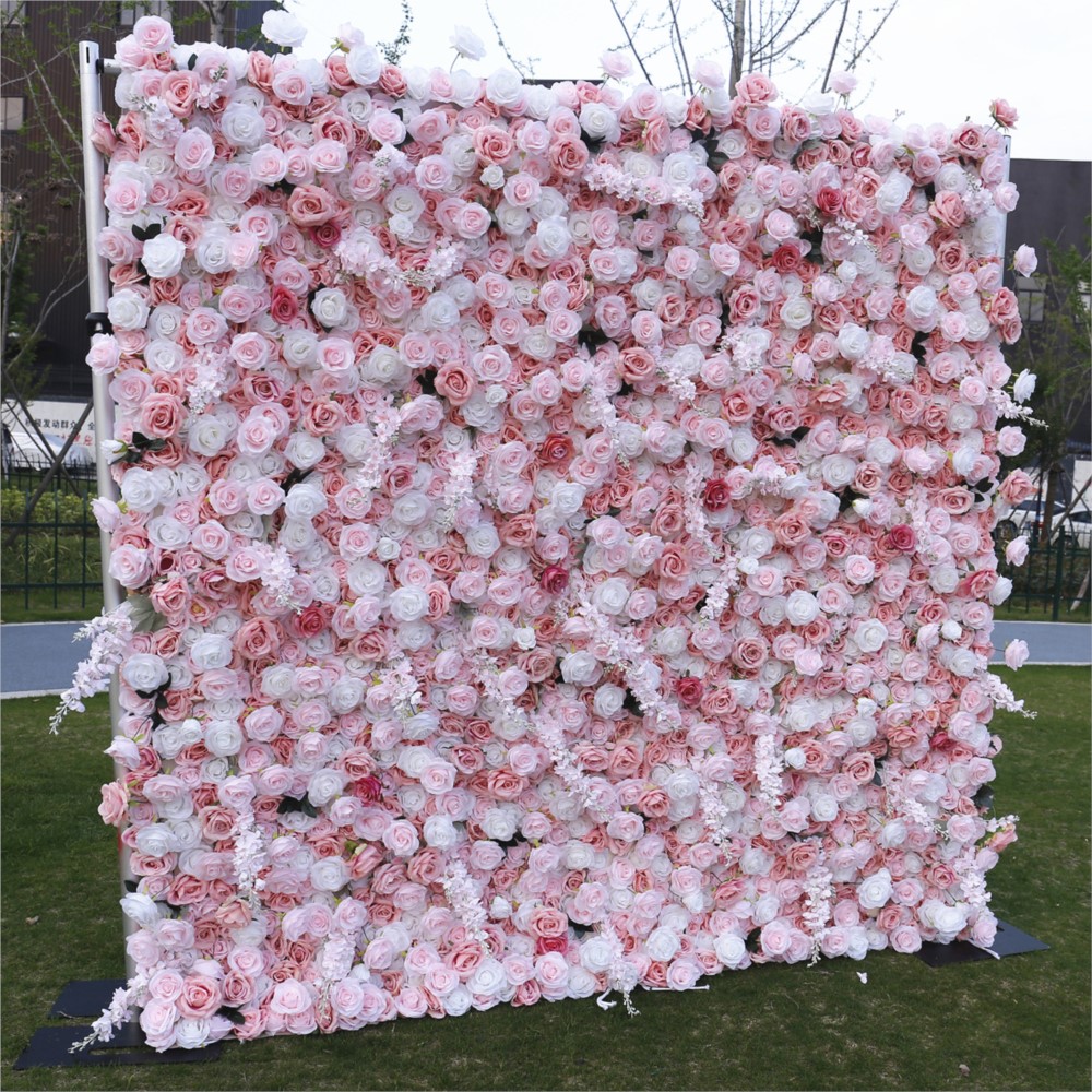 Uflower 5D Bunga Mawar Kain Pi - Wedding Backdrop Curtain ulasan dan harga