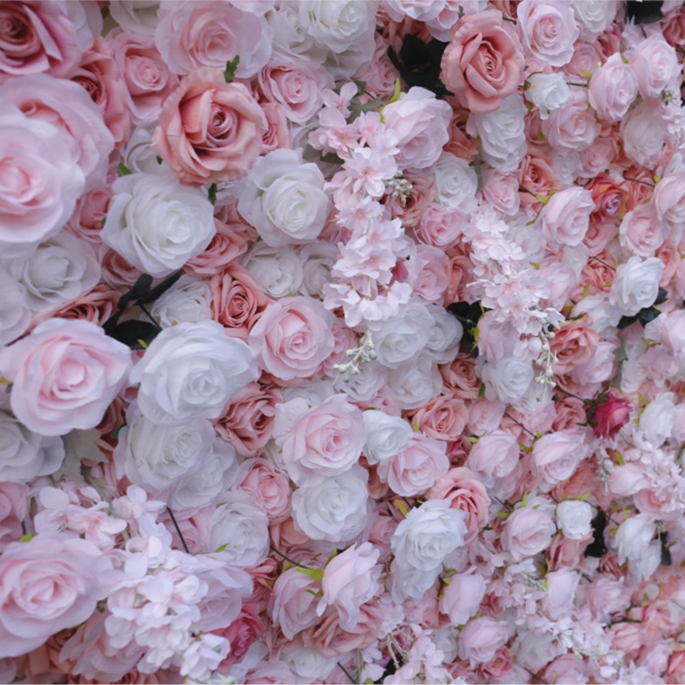 Uflower 5D Bunga Mawar Kain Pi - Wedding Backdrop Curtain ulasan dan harga