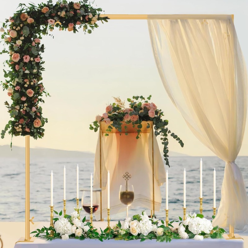 Bingkai Lengkung Meja yang Ele - Wedding Balloon Arch ulasan dan harga